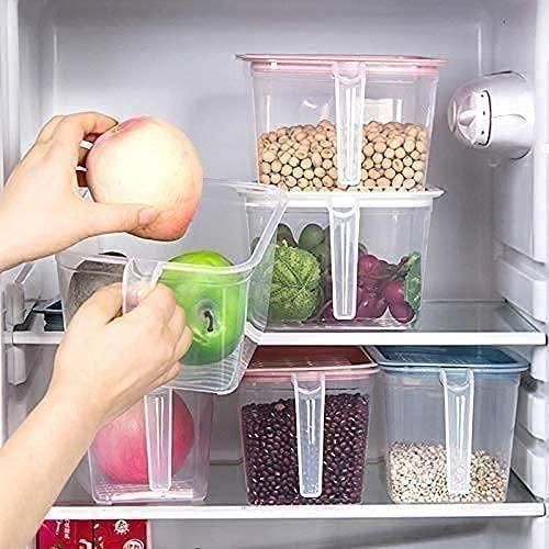 Multipurpose Fridge storage containers & jar Set (Pack Of Six)