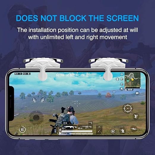 2pcs Mobile Phone Game Trigger for PUBG Aim