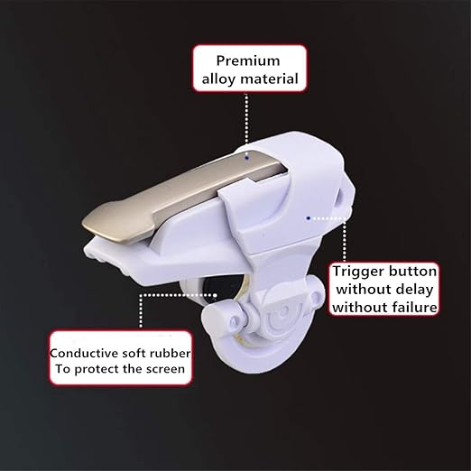 2pcs Mobile Phone Game Trigger for PUBG Aim